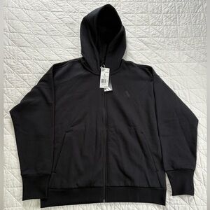 NWT Adidas All Szn Full Zip Hoodie - Black - Women’s Large Sweatshirt